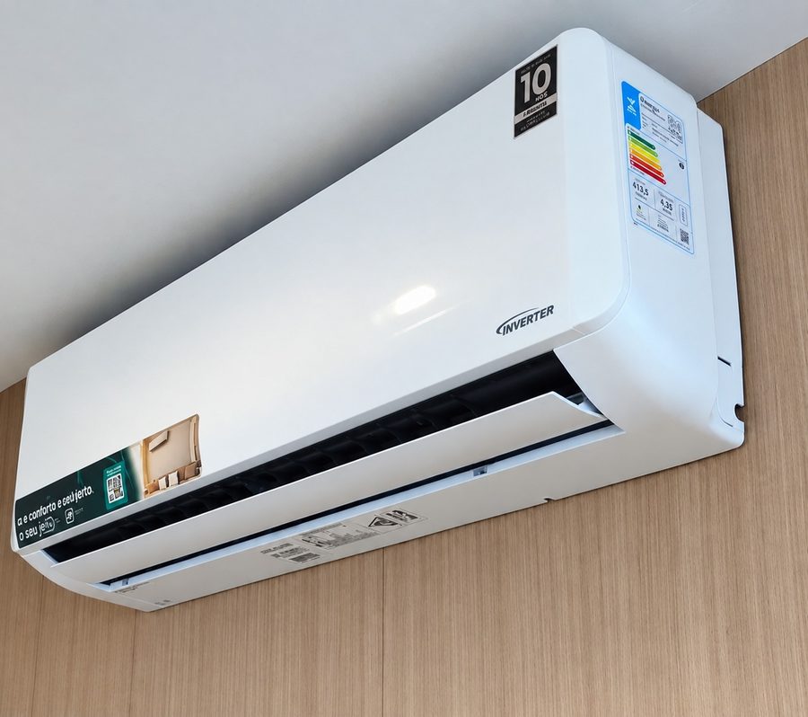Split inverter instalado